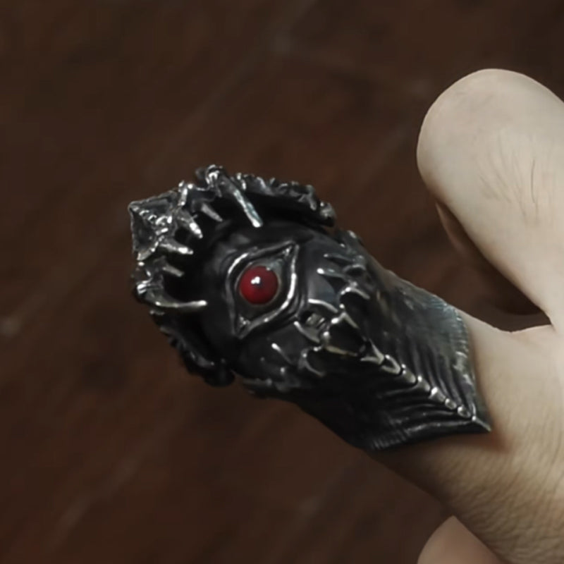 👁️ The Cursed Eye Ring – Dark Fashion Meets Halloween