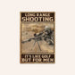 🎯Long-Range Shooting Wall Sign: Perfect Man Cave Decor & Gift for Hunters