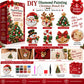 DIY Diamond Painting Christmas Brooch Kit