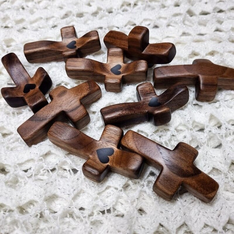 Stress Relief Finger Cross