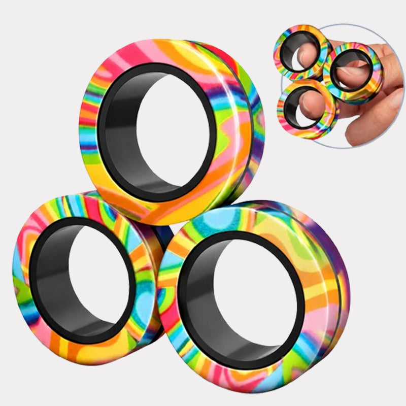🧲✨ Magnetic Fidget Rings