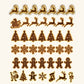 LED Reindeer Wall Decorations - Festive Christmas Lighting