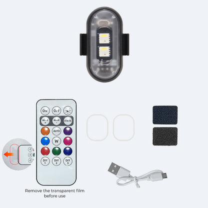 🚗 Car Ambient Light with Velcro Mount