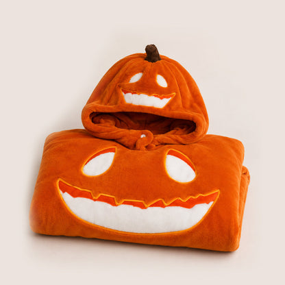🎃 Early Halloween Drop | Cozy Pumpkin Onesie | Jack-O'-Lantern Halloween Jumpsuit Pajama Costume
