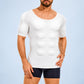 Men's Muscle-Enhancing Shaping T-Shirt