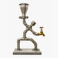Industrial Pipe Gravity Drink Dispenser | Home Bar Conversation Piece