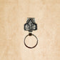 Vintage Letter Keychain