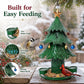 Christmas Tree Bird Feeder 🎄 Festive Backyard Holiday Decor