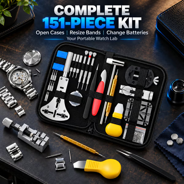🎁Last Day Promotion 49% OFF🔥Universal Watch Repair & Link Removal Kit