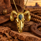 Western Ram Skull Pendant Decoration