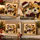 Christmas Cat Pearl Diamond Painting Kit