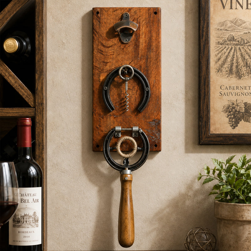 🍷 Wall-Mounted Bottle Opener
