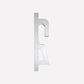 Wall-mounted ceramic basin hooks