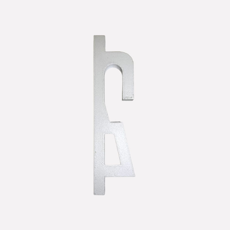 Wall-mounted ceramic basin hooks