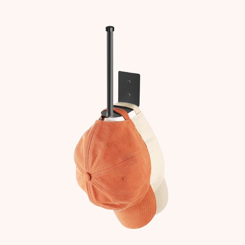Drill-Free Wall Mounted Hat Rack – Self-Adhesive Baseball Cap Organizer