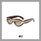 Cat-Eye Color Block UV Protection Sunglasses(Each Only $9.99)