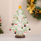 24-Day Wooden Christmas Tree Advent Calendar with Ornaments