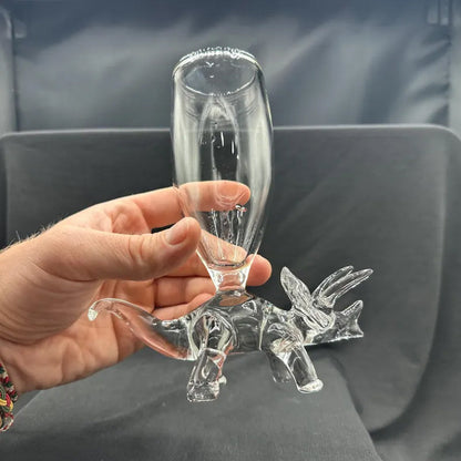 Dinosaur Themed Champagne Glasses