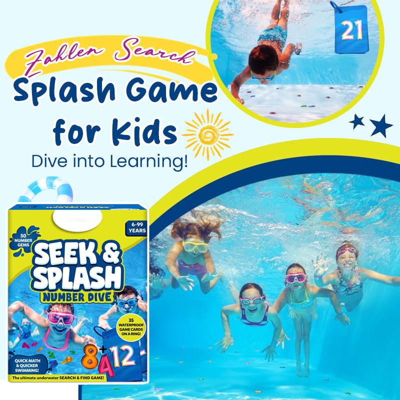 Kids' Pool Number Dive Game | Educational Underwater Treasure Hunt