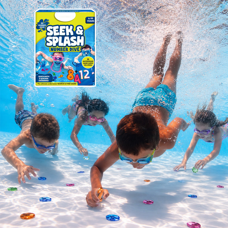 Kids' Pool Number Dive Game | Educational Underwater Treasure Hunt
