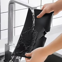 4-Piece Reusable Non-Stick Gas Stove Burner Covers – Heat-Resistant & Washable