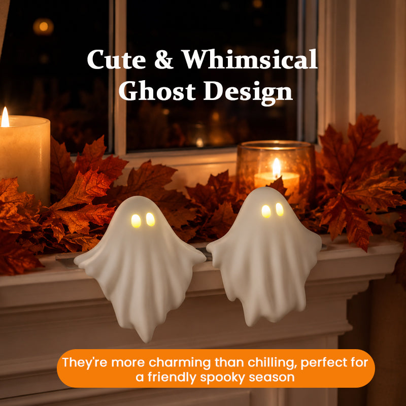 👻 Early Halloween Sale | Glowing Ghost Table Decor | Cozy Halloween Home Decoration