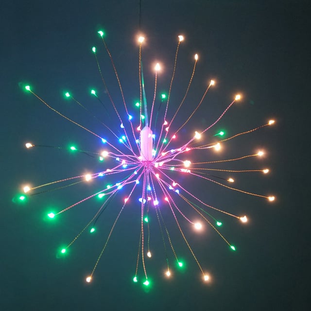 🎄Christmas fireworks lights