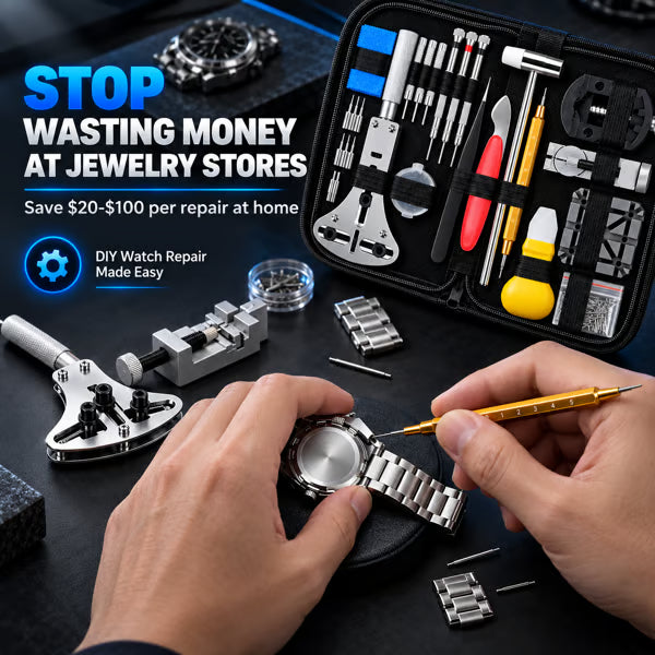 🎁Last Day Promotion 49% OFF🔥Universal Watch Repair & Link Removal Kit