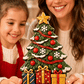 🔥 LAST DAY 49% OFF – 🎄 DIY Christmas Tree Mold & Paint Craft Kit | Reusable 3D Mold with 8 Acrylic Paints, 2 Brushes & Festive Detail Guide 🎨✨