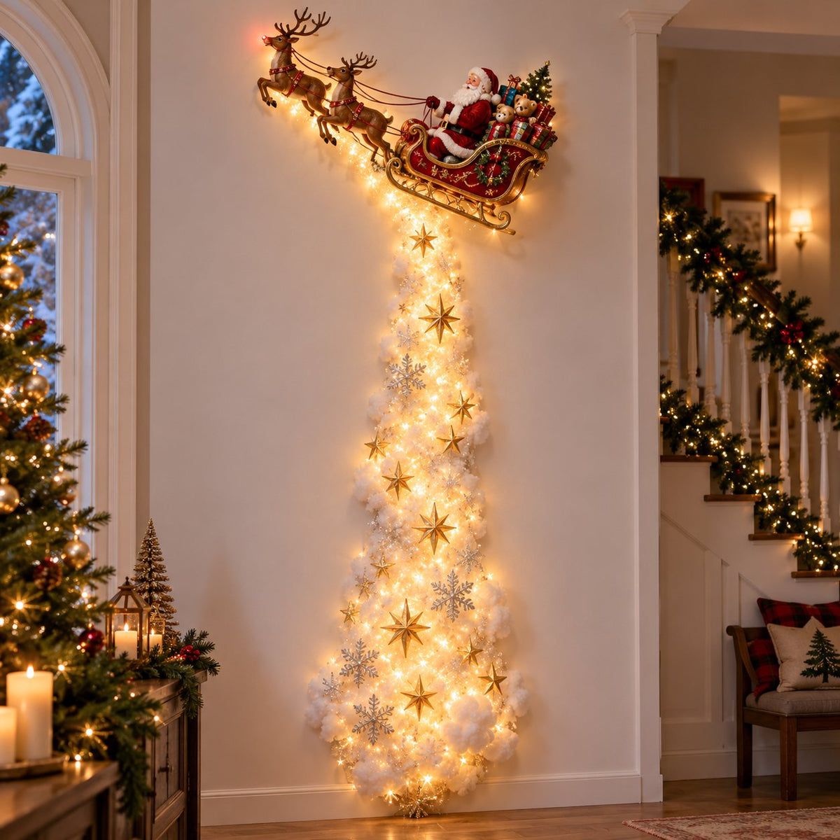 ✨Christmas Magic Trail Wall Light - A Little Christmas Magic Right on Your Wall✨