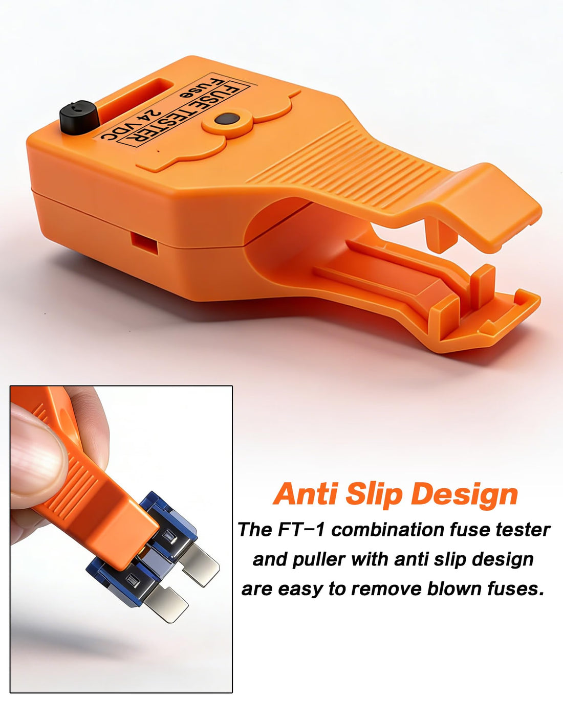 Combination Fuse Tester and Puller