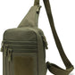 🎒 Stand Bag — Shoulder &amp; Chest Sling with Hidden-Carry Pocket — Durable Zippered Multi-Sport Pack