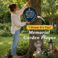Memorial Garden Hanging Sign – “I Know That Was You” Remembrance Decor