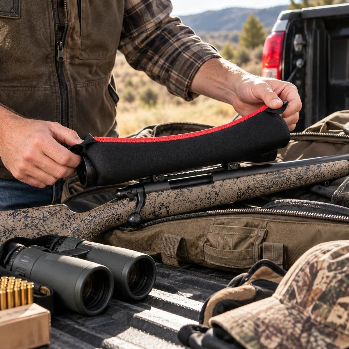 🎯 Neoprene Scope Covers – Water-Resistant, Scratch-Protective Optical Gear Covers for Outdoor Adventures 🛡️