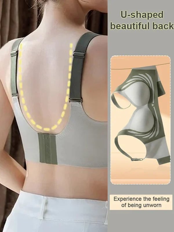 🔥🎁Super gather bra | Wireless Push-up Bra👍No more sagging breasts