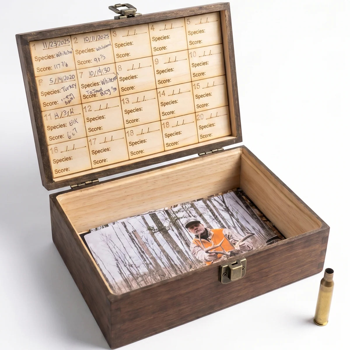 The Hunter's Legacy Memory Box 🦌 — Preserve Every Hunt. Remember Every Story.